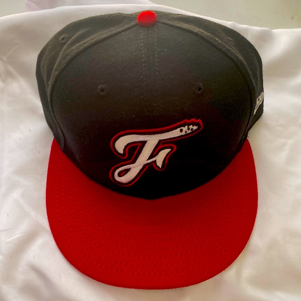New Era Fayetteville Woodpeckers Minor League Baseball fitted hat